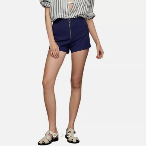 Brand New Maeve Zippered Micro Shorts - Picture 2 of 9